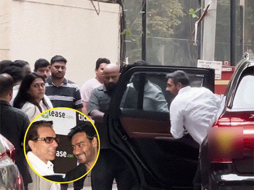 अजय देवगन भी दिवंगत एक्टर के घर पहुंचे थे।