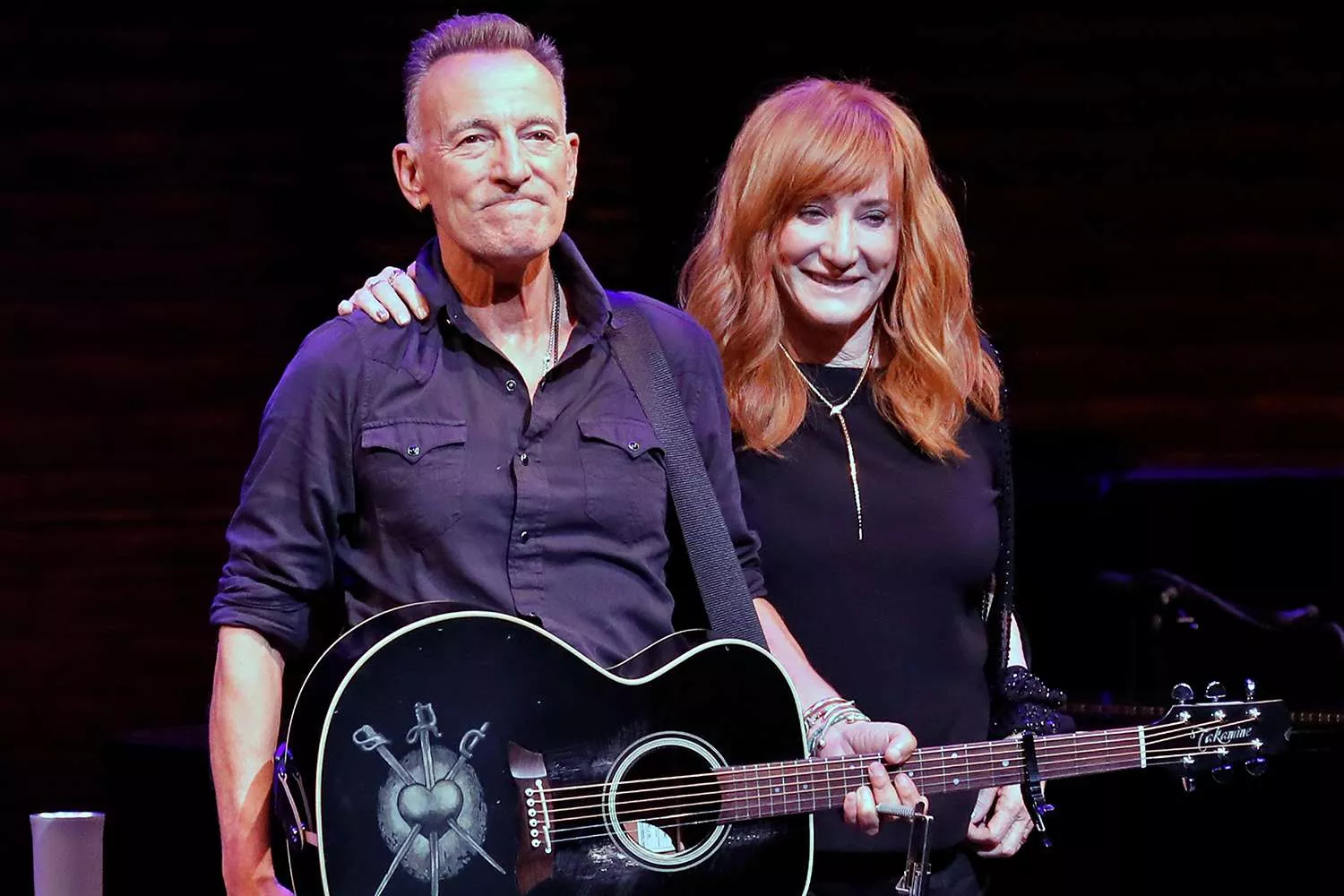 Bruce Springsteen and Patti Scialfa
