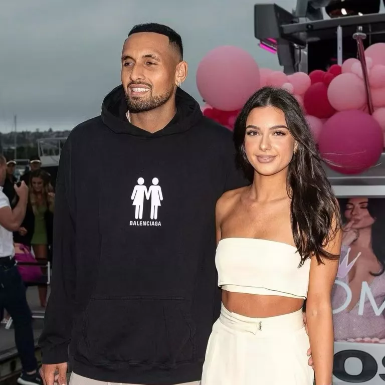 Nick Kyrgios and Costeen Hatzi