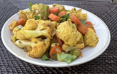Curried Cauliflower, Carrots, Mixed Vegetable (Gobhi Gajar Subji) | Recipes