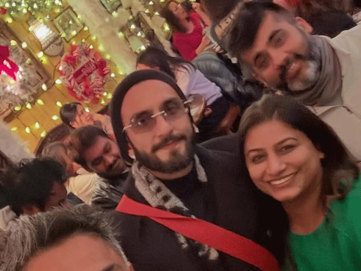 ranveer singh deepika padukone new york vacation | न्यूयॉर्क में वेकेशन मनाते दिखे रणवीर सिंह–दीपिका पादुकोण: धुरंधर की सफलता के बाद ब्रेक पर एक्टर; फैंस के साथ फोटो भी खिंचवाई