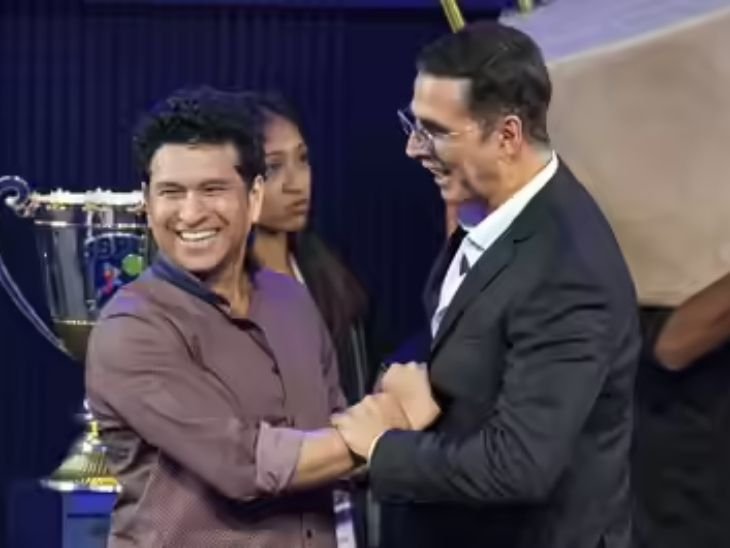 ISPL auction 2025 sachin tendulkar | ISPL नीलामी में 144 खिलाड़ियों पर ₹10 करोड़ खर्च: सचिन ने कहा-खुद से मुकाबला करो, जुनून और मेहनत ही आपको आगे ले जाएगी