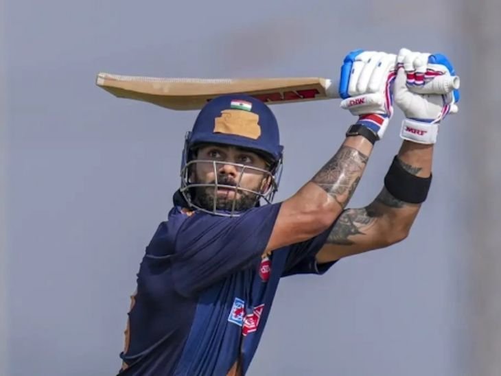 Rohit Sharma Virat Kohli; Vijay Hazare Trophy 2025 | Shubman Gill Vaibhav Suryavanshi | विजय हजारे ट्रॉफी में कोहली का 29 गेंदों में अर्धशतक: रोहित शर्मा गोल्डन डक, गिल-सूर्यवंशी और अभिषेक नहीं खेल रहे