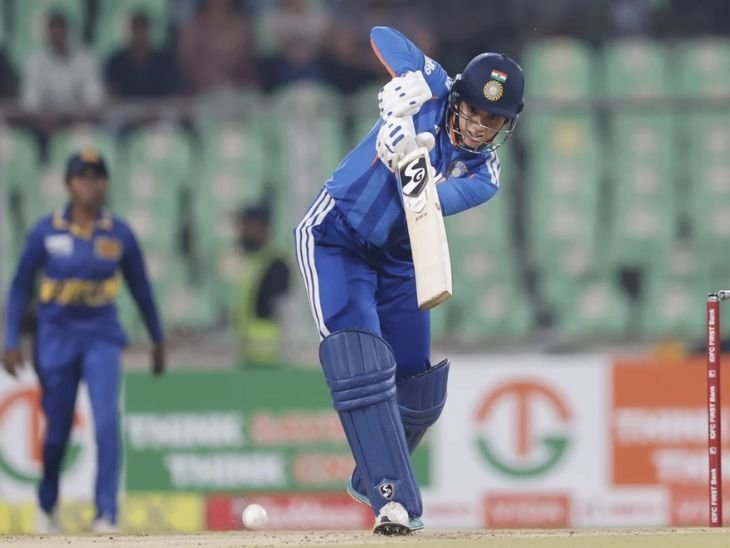 IND vs SL 4th Women’s T20 Shafali Varma Vaishnavi Sharma | भारतीय विमेंस ने श्रीलंका को 222 रन का टारगेट दिया: चौथे टी-20 में मंधाना-शेफाली की फिफ्टी; श्रीलंका ने पहला विकेट गंवाया, स्कोर 66/1