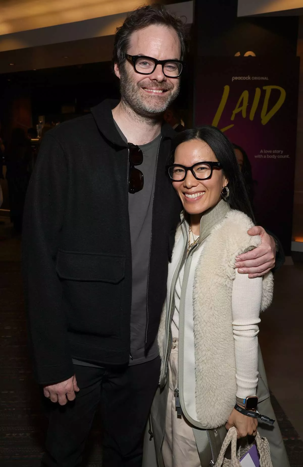 Ali Wong and Bill Hader