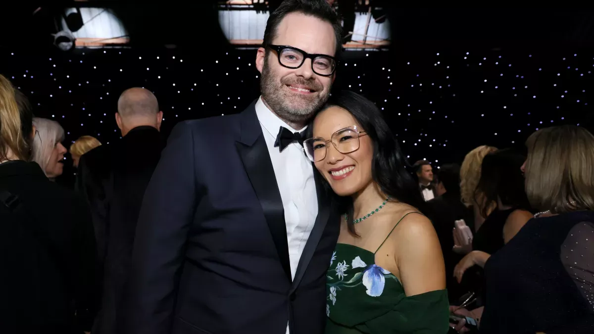 Ali Wong and Bill Hader