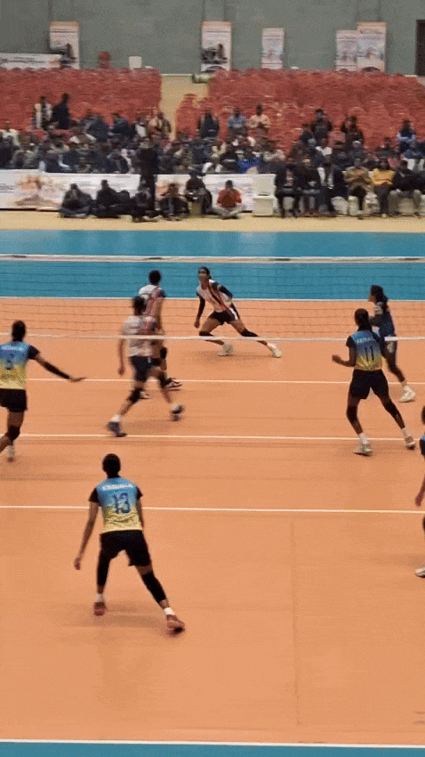 केरल की बेटियों ने पांचवें सेट में रेलवे को दी शिकस्त और जीत ली चैंपियनशिप।