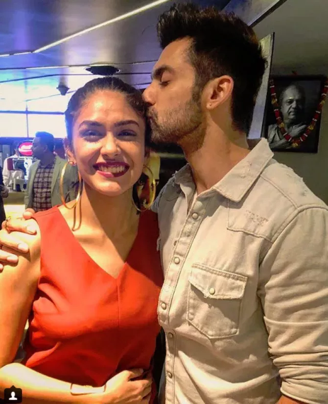 Mrunal Thakur and Arijit Taneja