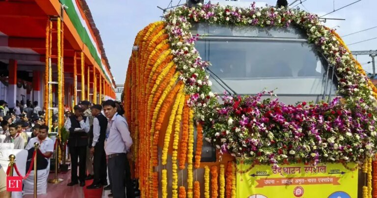 PM Modi flags off 2 Amrit Bharat Express trains from poll-bound Assam