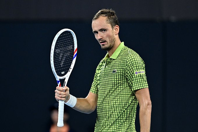 डेनियल मेदवेदेव ऑस्ट्रेलियन ओपन के दूसरे राउंड में पहुंच गए हैं।