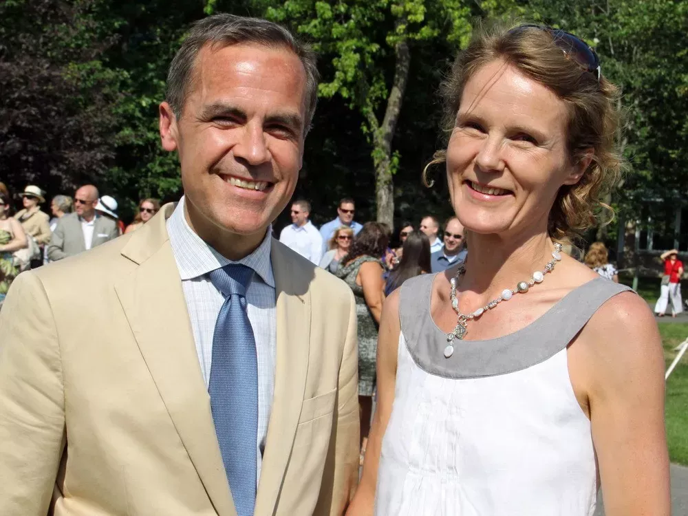 Canadian PM, Mark Carney and his wife, Diana Fox Carney