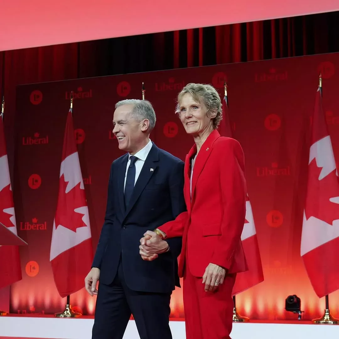 Mark Carney and Diana Fox Carney