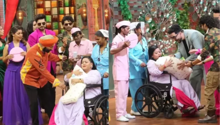 Bharti Singh Reveals Her Second Baby, Kaju’s Face On Laughter Chefs Season 3 Sets For The First Time
