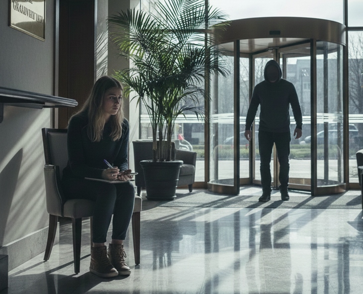 शूटर ने अपनी शिकायत में बताया कि कोच ने उसे लॉबी में बैठकर लिखने को कहा। (AI जनरेटेड फोटो)