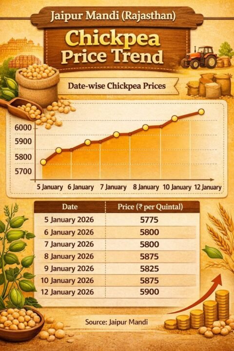 chana bhav update 12 january 2026