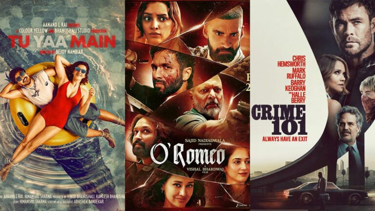 13 फरवरी को 3 फिल्में होंगी रिलीज: ओ रोमियो, तू या मैं और क्राइम 101, शाहिद से हॉलीवुड तक का एक्शन पैक्ड धमाका