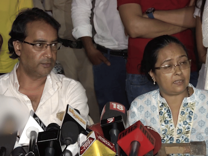 शिकायत दर्ज करवाने के बाद प्रत्युषा के पेरेंट्स ने प्रेस कॉन्फ्रेंस की थी।