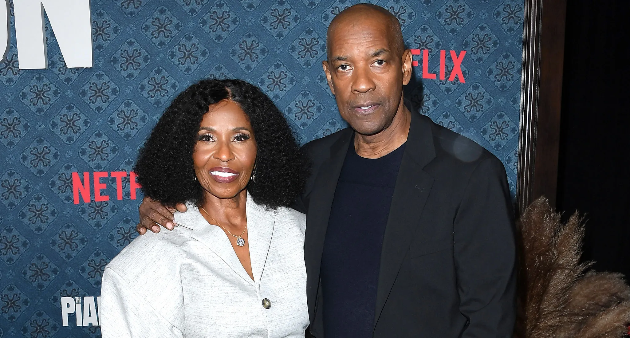 Denzel Washington and his wife