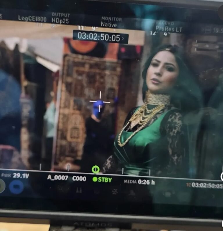 Shehnnaaz Gill Upcoming song BTS 
@shehnaazgill @badeshashehbaz
Copyright Discla…