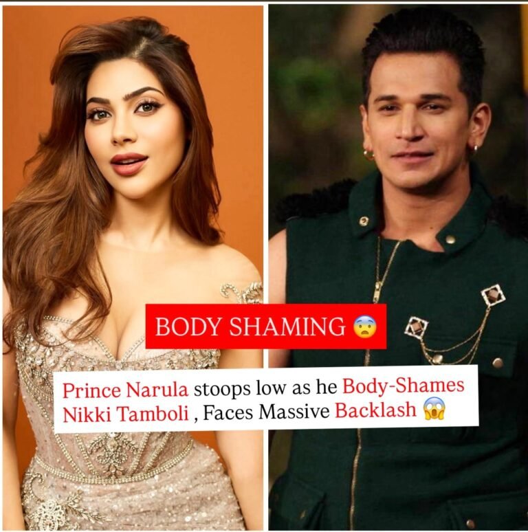 #PrinceNarula stoops low with body-shaming remarks against @nikkitamboli, sparki…