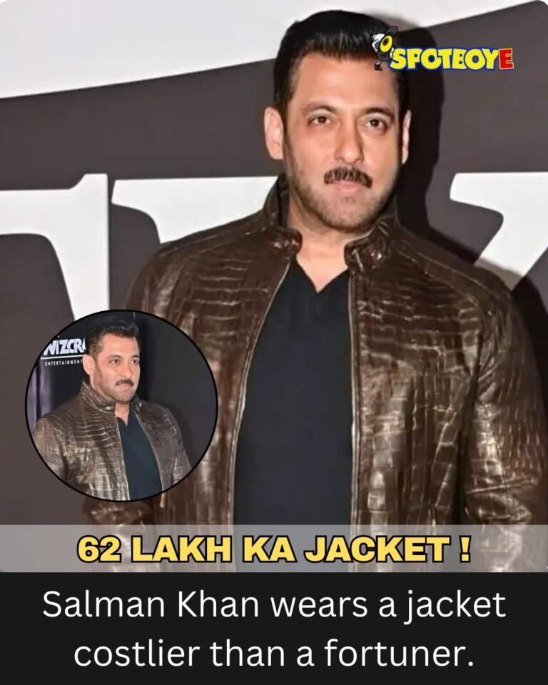 “A ₹62 Lakh Jacket! Salman Khan Sports a Jacket More Exp3nsive Than a Fortuner. …