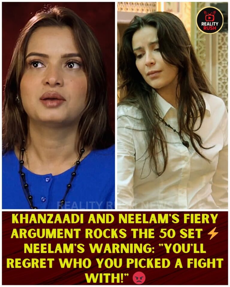 A new wave of tension has hit the set of The 50  This time, a sharp disagreement…