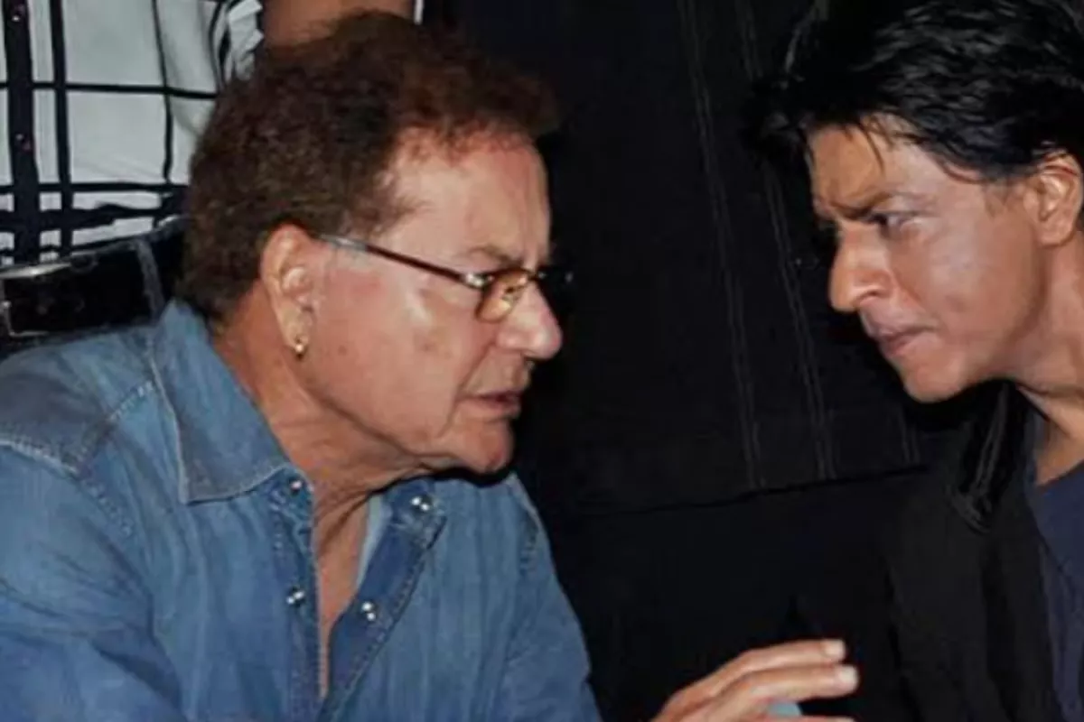 Salim Khan and SRK