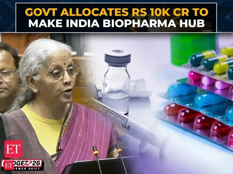 Budget 2026: India’s pharma leap, BioPharma SHAKTI gets ₹10K cr; 1,000 clinical trial sites planned – The Economic Times Video