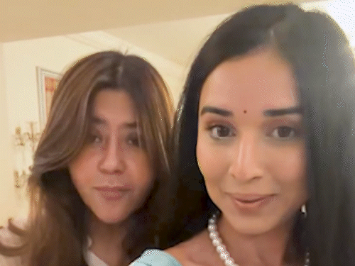 एकता कपूर से मिलीं बिग बॉस 19 फेम तान्या मित्तल:इंस्टाग्राम पर शेयर की वीडियो, बोलीं- मैं हीरोइन बन जाऊंगी?