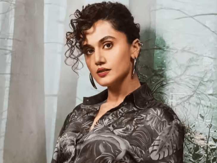 तापसी पन्नू ने खत्म किया कंगना से झगड़ा:बी-ग्रेड और सस्ती कॉपी कहा गया, अब बोलीं- मेरी तरफ से कोई लड़ाई नहीं, वो मेरी सीनियर