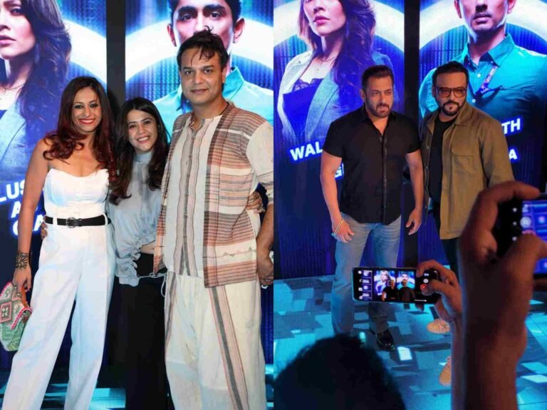 Superstar Salman Khan and Ekta Kapoor spotted at the launch party of Siddharth Kumar Tewary’s Escaype Live