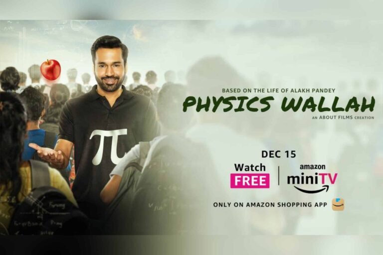 Amazon miniTV unveils the trailer of Physics Wallah – A riveting series inspired by the life of edtech unicorn founder Alakh Pandey