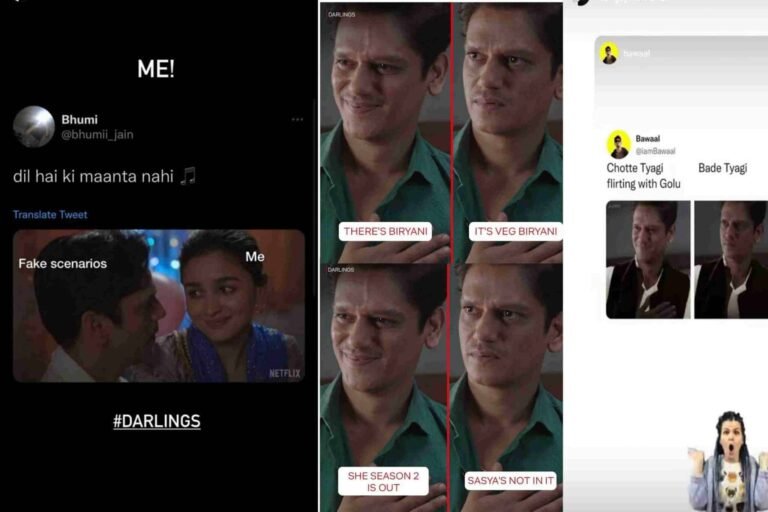 After seeing the Darlings teaser, Vijay Varma fans lament the absence of Sasya in "She 2" and start a meme fest!