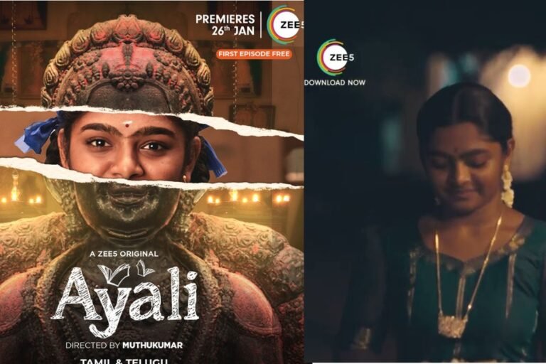 On January 26, ZEE5 will debut its forthcoming Tamil original series, "Ayali."