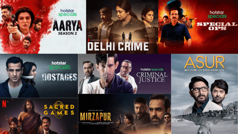 Top 10 Indian Crime Thriller Web Series You Must Watch on Streaming Platforms