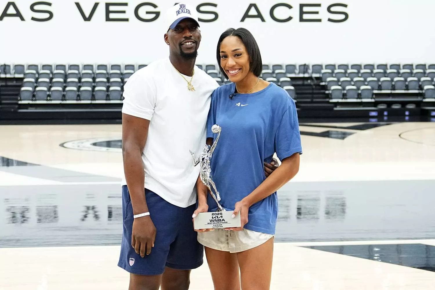 A'ja Wilson and Bam Adebayo