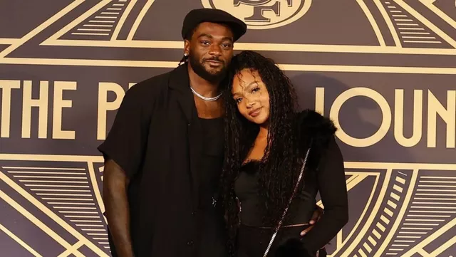 Rochelle Searight and Brandon Aiyuk