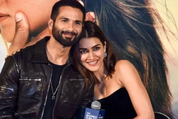 Shahid Kapoor and Kriti Sanon