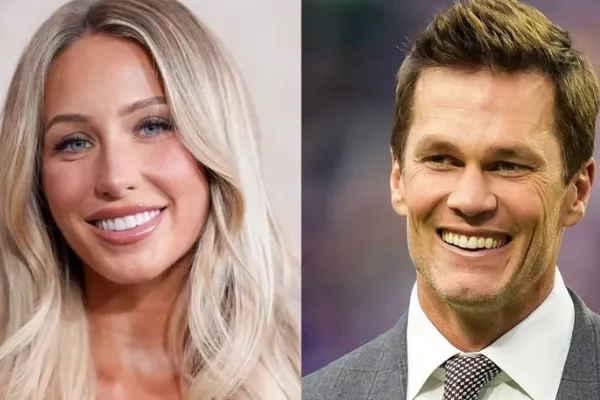 Alix Earle and Tom Brady