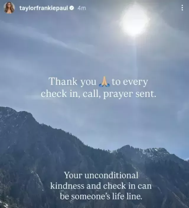 Taylor Frankie Paul Story