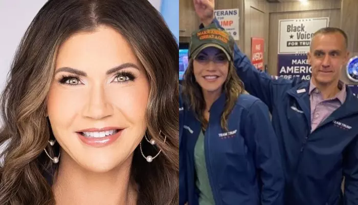 Kristi Noem Made Out With Married, Corey Lewandowski At A Bar, Witness Reveals Shocking Details