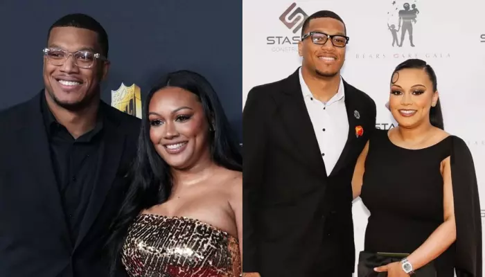 Meet DJ Moore's Wife Raven Battle, All About Their Secret Marriage, Kids, Amid His Bears-Bills Trade