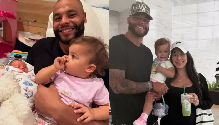 Meet Dak Prescott’s 2 Daughters, Fiancee, Sarah Cancelled Wedding At Last Moment Due To Prenup Buzz?