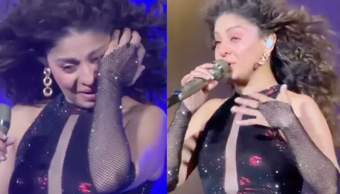 Sunidhi Chauhan Breaks Down On Stage Mid-Live Show In Lucknow, 'Mera Awaz Bahut Jada Kharab Hai..'