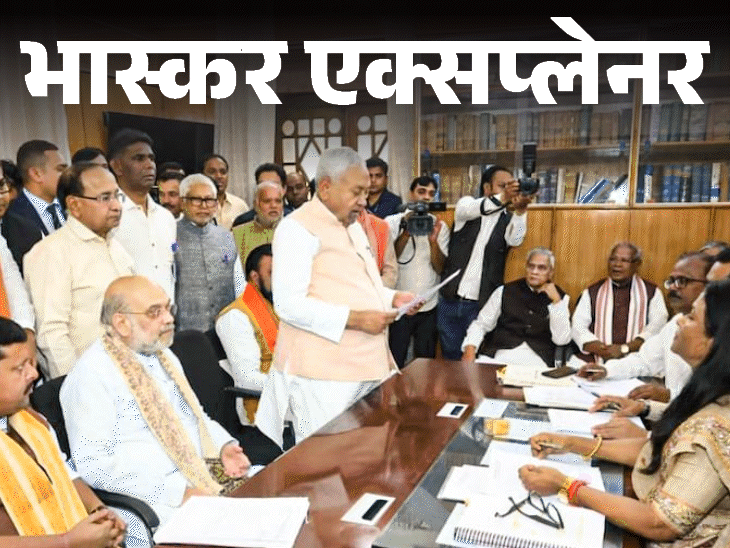 बिहार में बीजेपी का सीएम बनना ही था:6 राज्यों में बीजेपी की राजनीति से समझिए, आखिर नीतीश को क्यों जाना पड़ा राज्यसभा