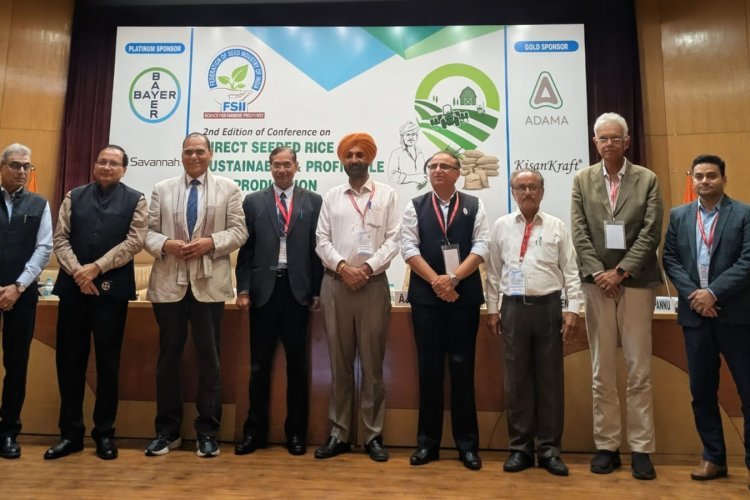 DSR can reduce water use by up to 35% and cut cultivation costs by Rs 14,000/ha; FSII calls for wider adoption