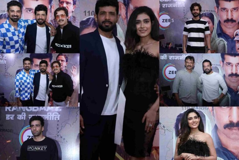 Original Rangbaaz heroes, Saqib Saleem and Jimmy Shergill come together to wish Vineet Kumar Singh the best for the latest season of the franchise, Rangbaaz – Darr Ki Rajneeti