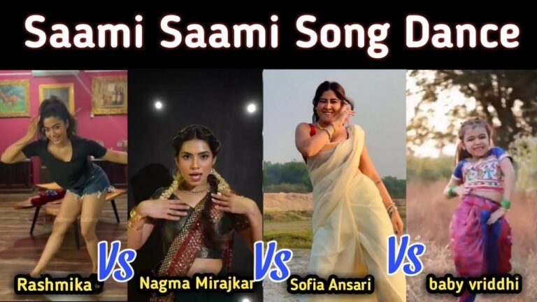 Saami Saami Song – Rashmika mandanna vs Nagma Mirajkar vs Sofia Ansari vs Baby vriddhi |part- 3
